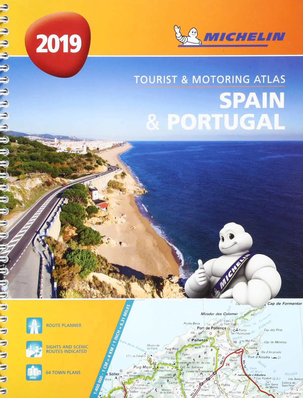 Spain & Portugal Tourist And Motoring Atlas (A4-Spiral) 1