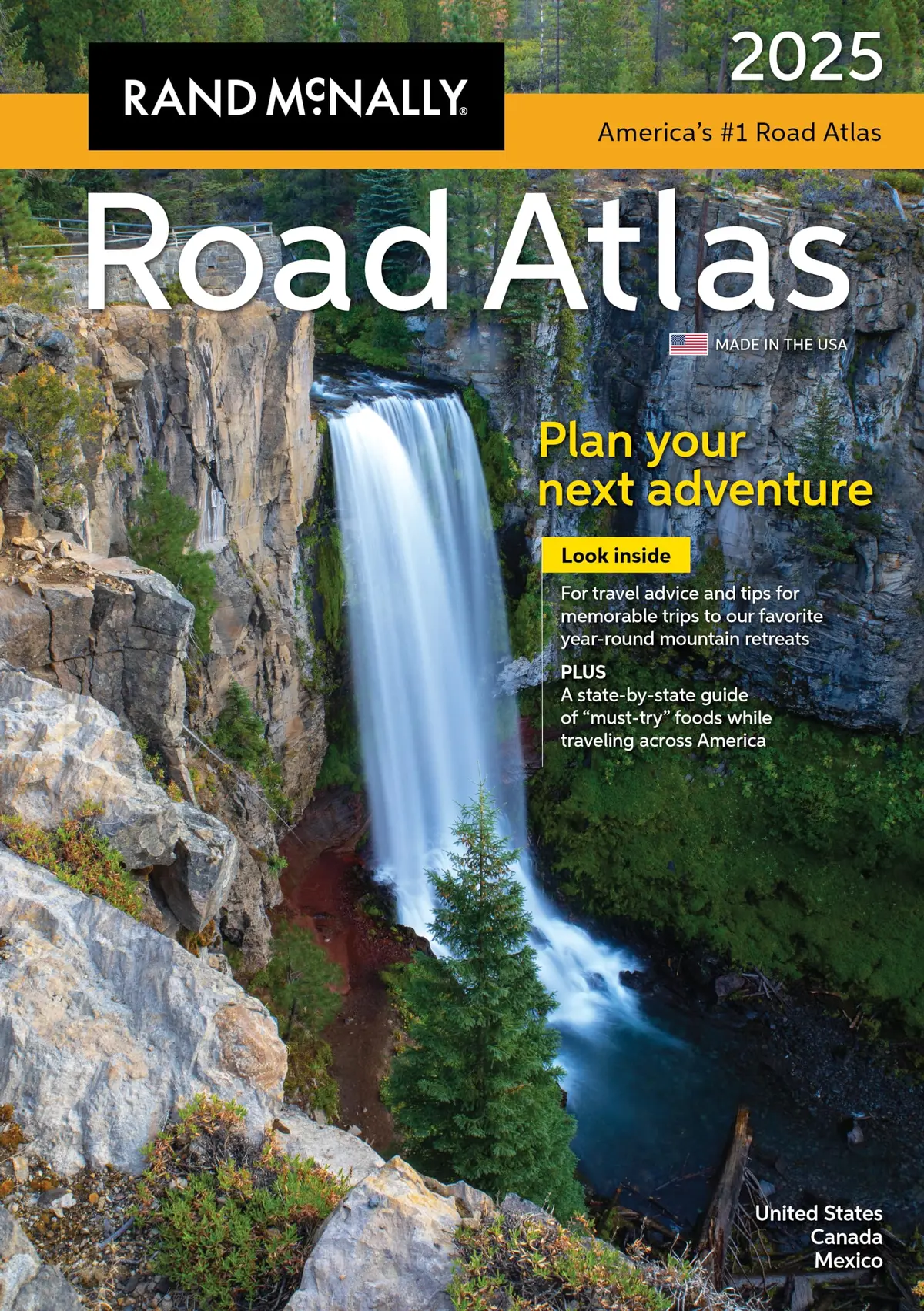 2025 Road Atlas (United States | Canada | Mexico) Collectible - Like New 1