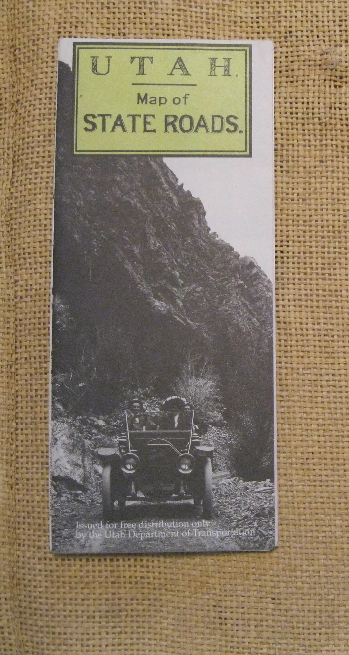 Utah Map Of State Roads 1994 [Unknown Binding] Utah Department Of Transportation 1