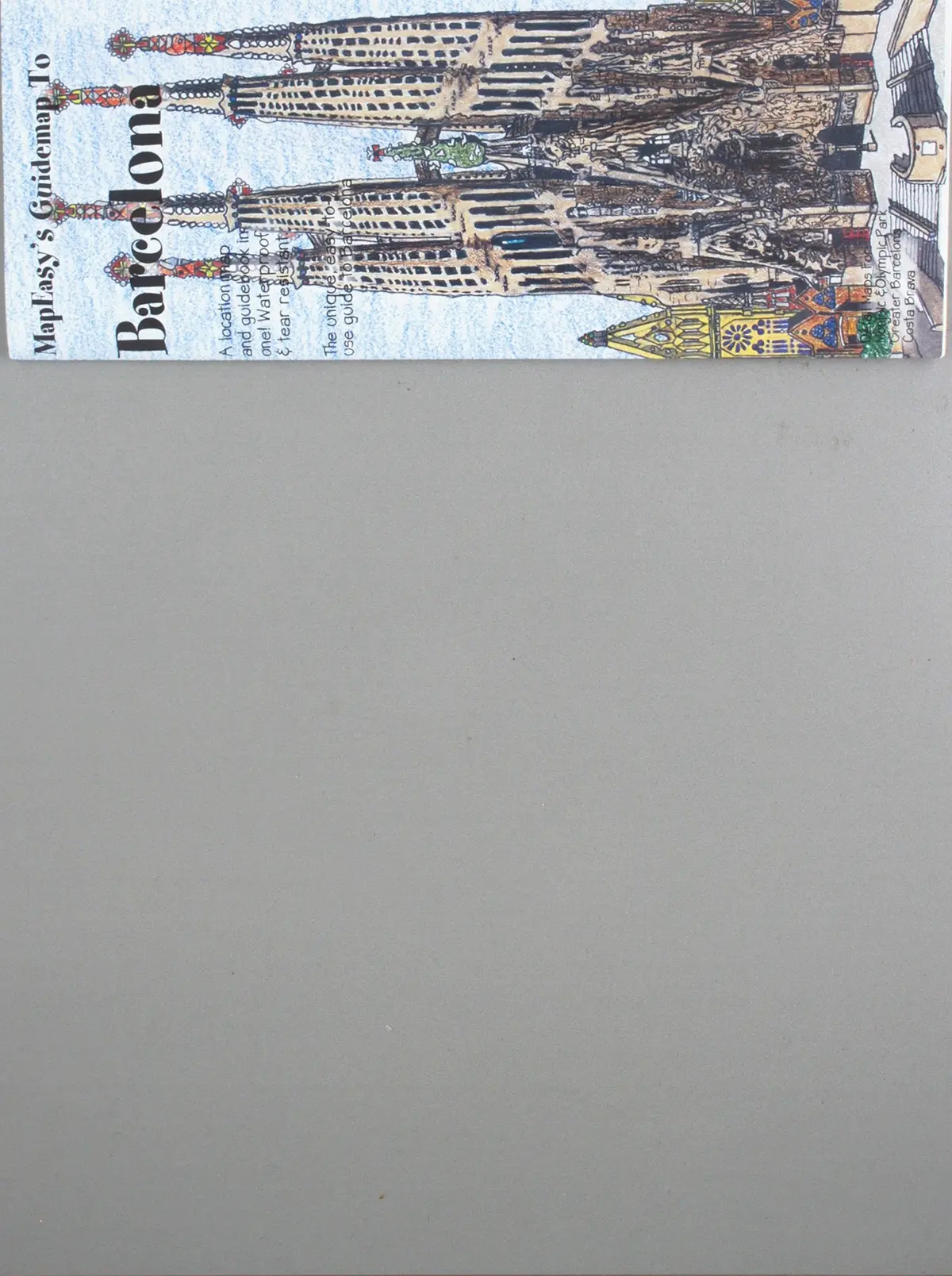 Mapeasy's Guidemap To Barcelona Mapeasy 1