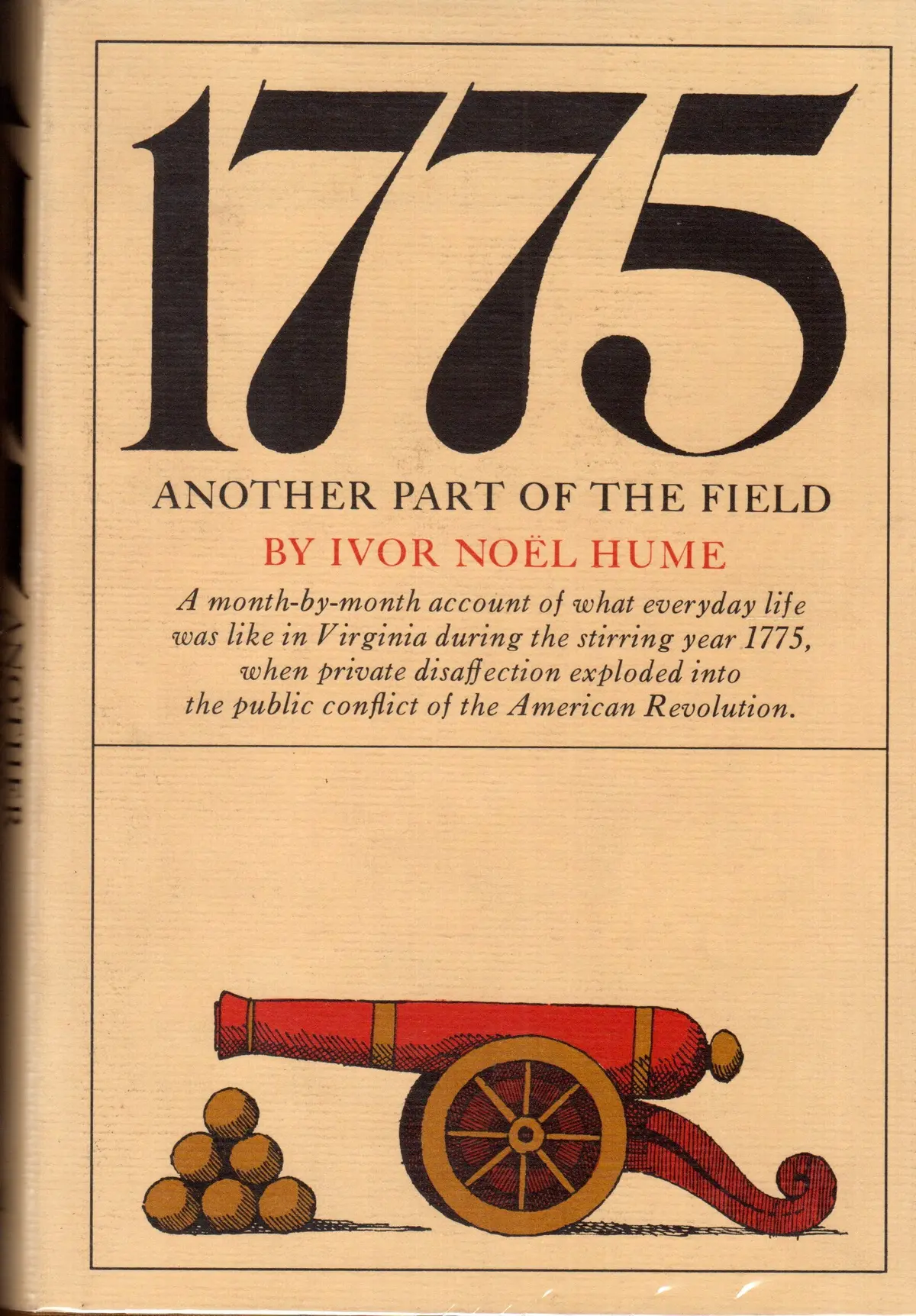 1775; Another Part Of The Field. [Unknown Binding] Ivor No?L Hume 1