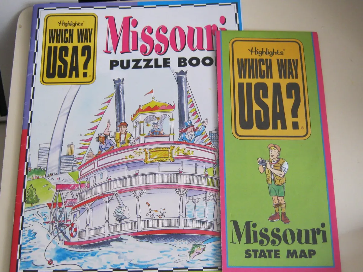 Missouri Puzzle Book + Map [Unknown Binding] Karen Richards 1