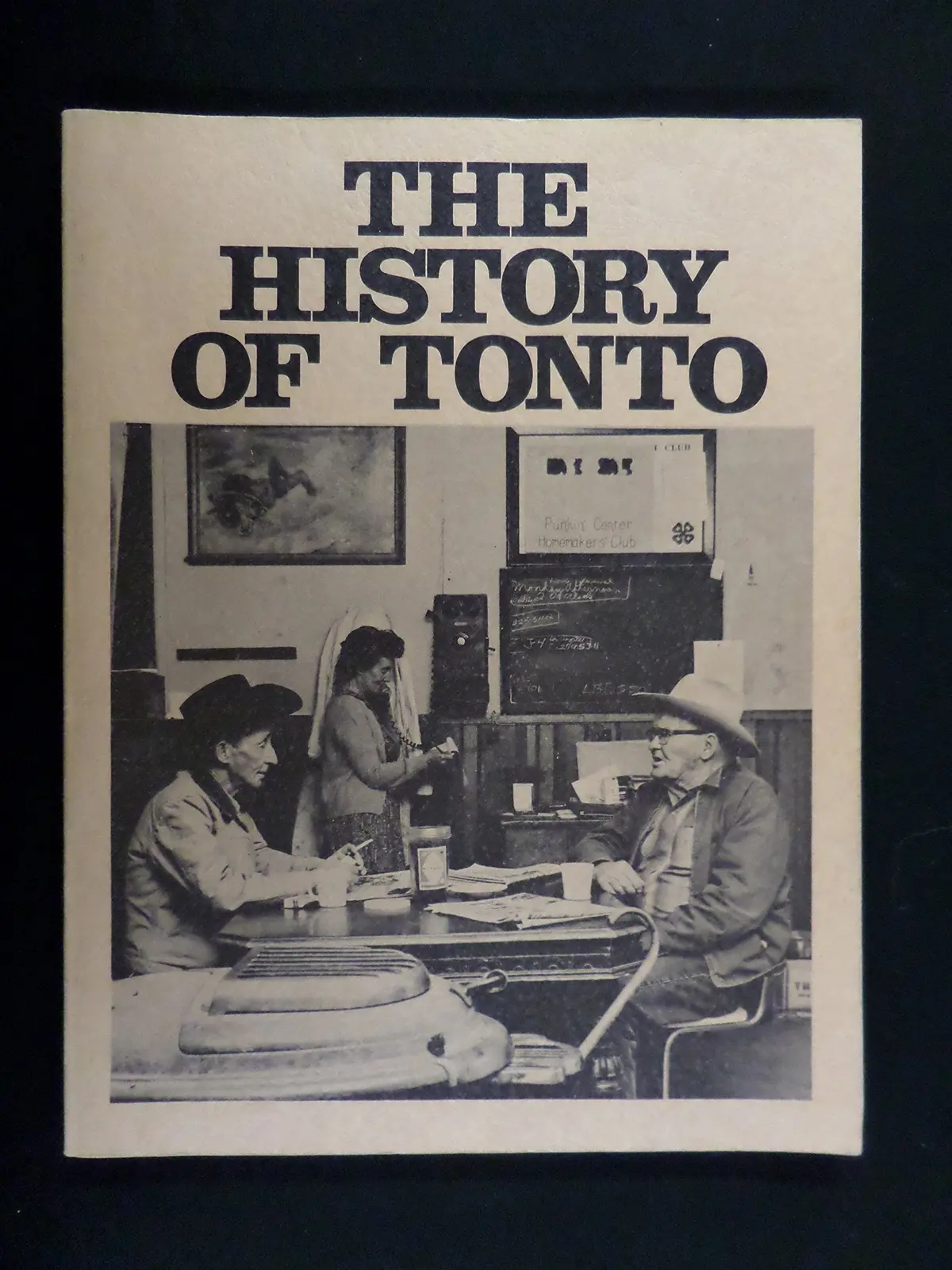 The History Of Tonto [Paperback] Lecount, Al. The Punkin Center Homemakers 1