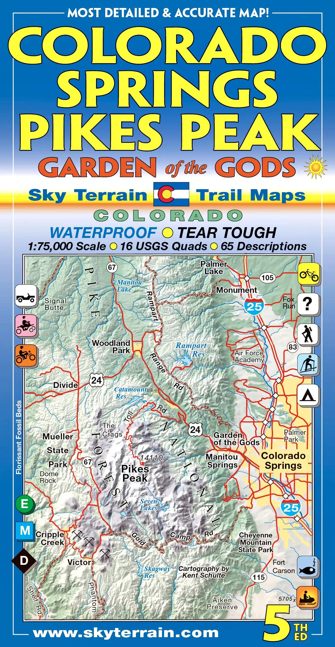 Colorado Springs Pikes Peak Sky Terrain 1