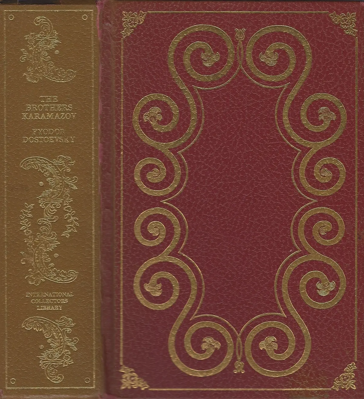 The Brothers Karamazov By Fyodor Dostoevsky International Collector's Library 1949 Hardcover [Hardcover] Fyodor Dostoevsky; Louis Hechenbleikner And Alexandra Kropotkin 1