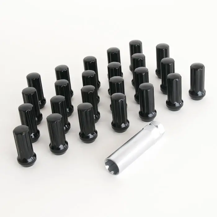 Camaro Tuner Lug Nut Set - Gloss Black 1