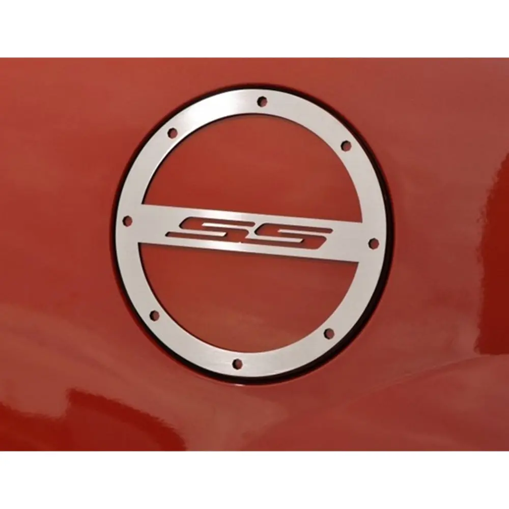 Camaro Fuel Door Trim- Gas Cap Cover - "Ss" Script 1