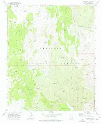 Munds Draw, Arizona 7.5'×7.5' 1973 [Map] United States Geological Survey 1