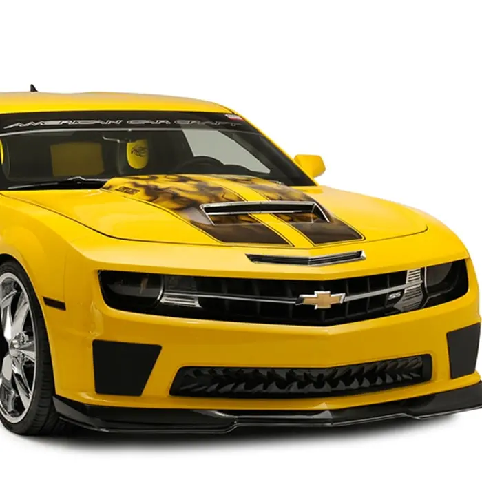 2010-2013 Camaro Gradient Flame Hood & Trunk Rally Stripe 4Pc. 1