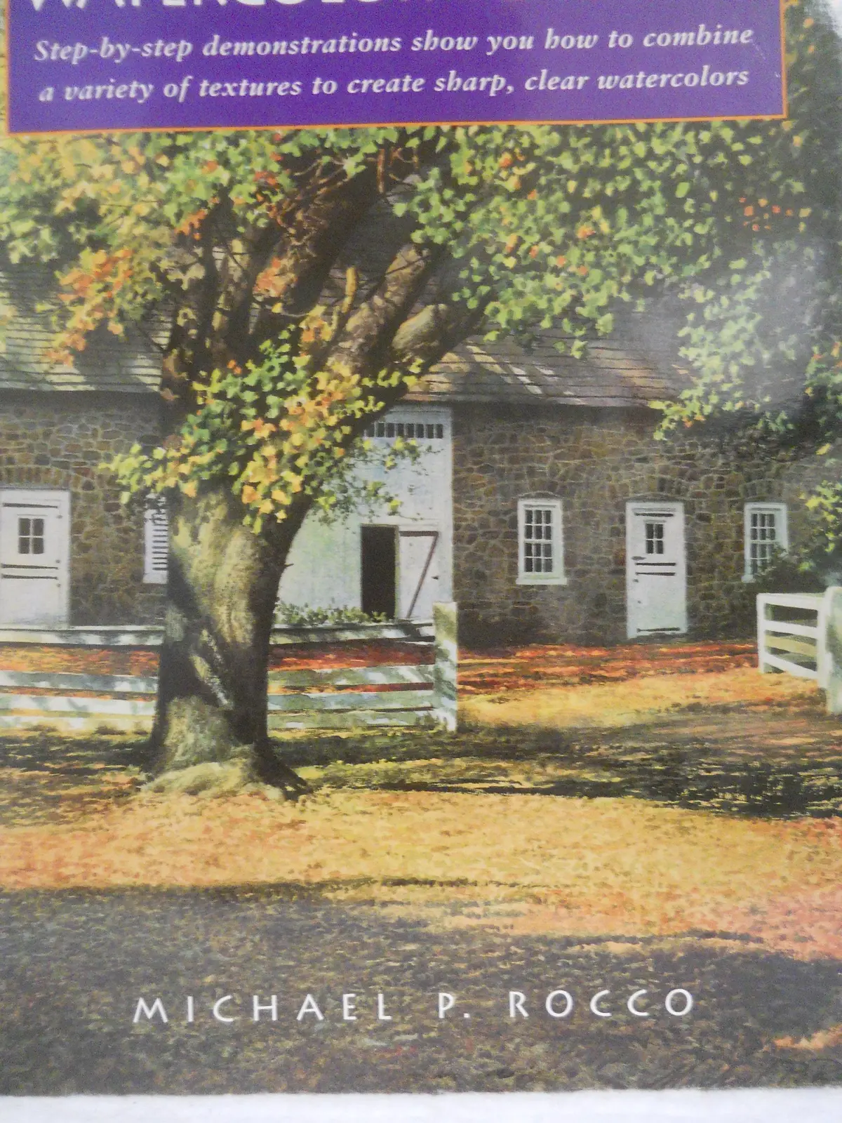 Painting Realistic Watercolor Textures Rocco, Michael P. 1