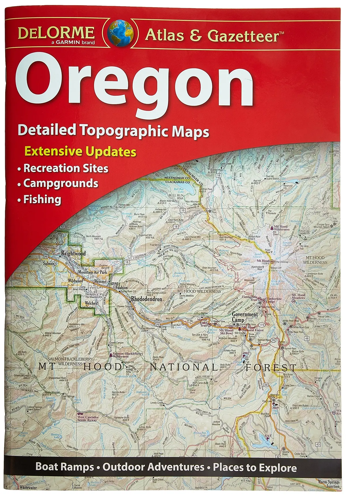 Oregon Atlas & Gazetteer (Delorme Atlas & Gazetteer Paper Maps 010-12657-00) 1