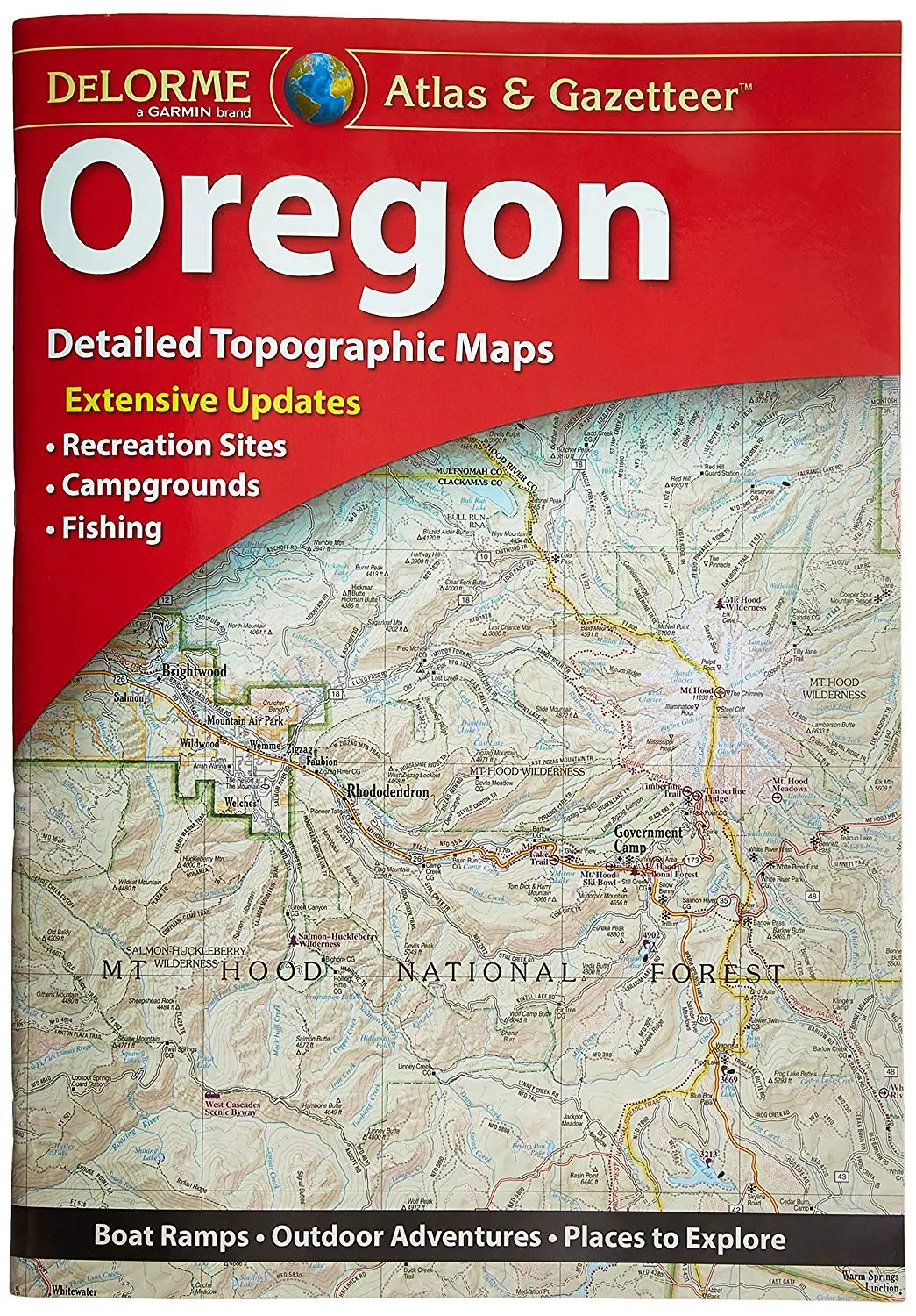 2017 Delorme Oregon Atlas & Gazetteer (010-12657-00) 1