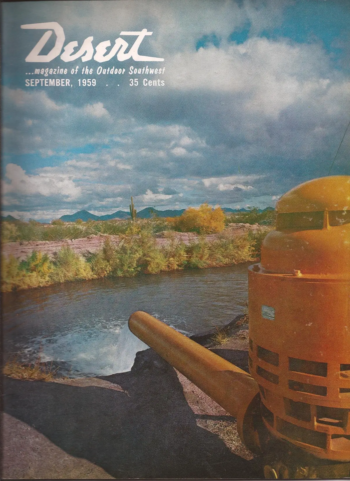 Desert - Magazine Of The Outdoor Southwest (Volume 22, Number 9, September 1959) [Single Issue Magazine] Eugene L. Conrotto 1