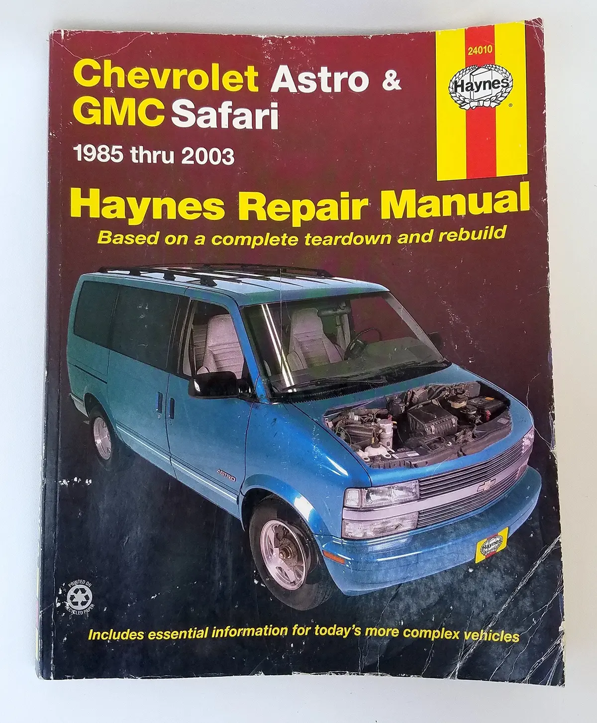Chevrolet Astro & Gmc Safari Mini Van 1985-2003 Repair Manual (Haynes Repair Manual) Haynes, Haynes 1