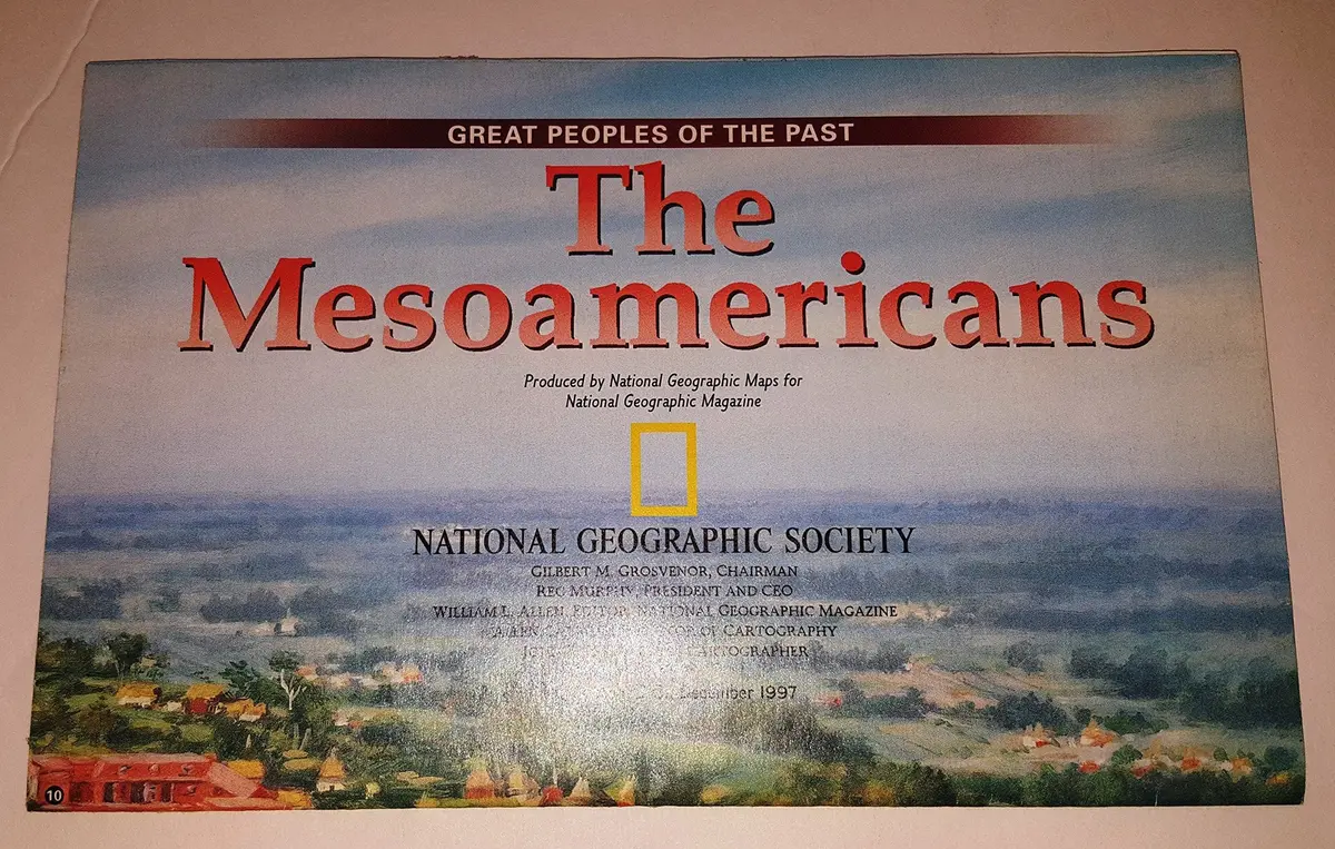 Title: Mesoamericans Map (Great Peoples Of The Past) [Map] William L. Allen 1