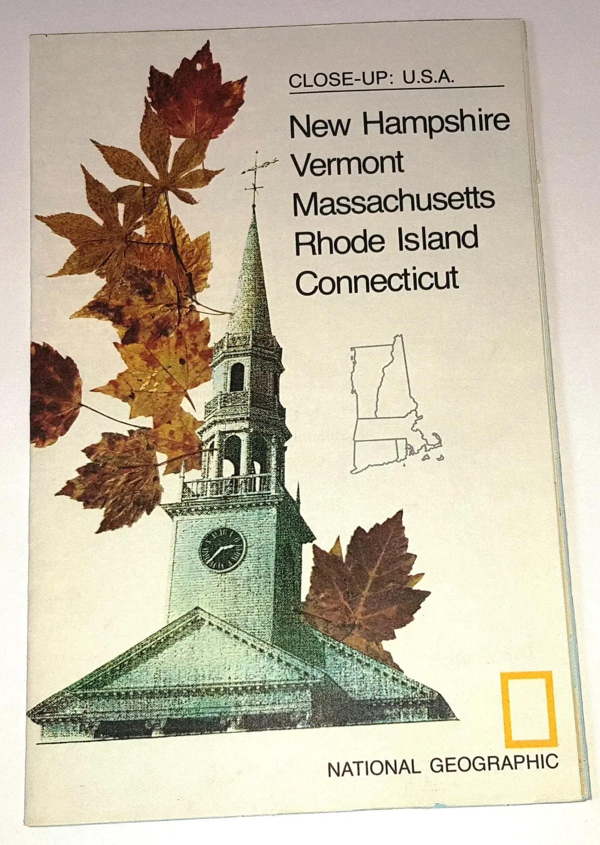 National Geographic Western New England: New Hampshire, Vermont, Massachusetts, Rhode Island, Connecticut (Close-Up, Usa) National Geographic 1