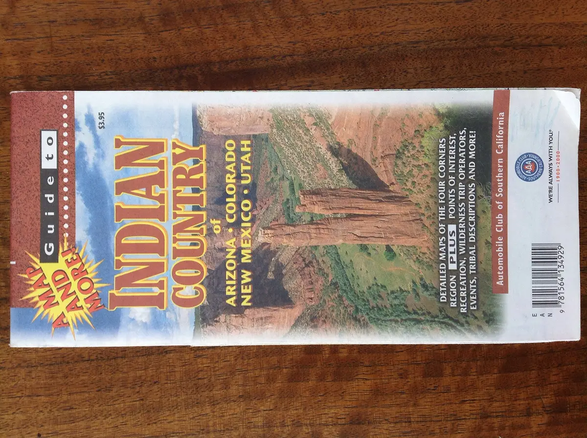 Indian Country Guide Map [Paperback] Unknown Author 1