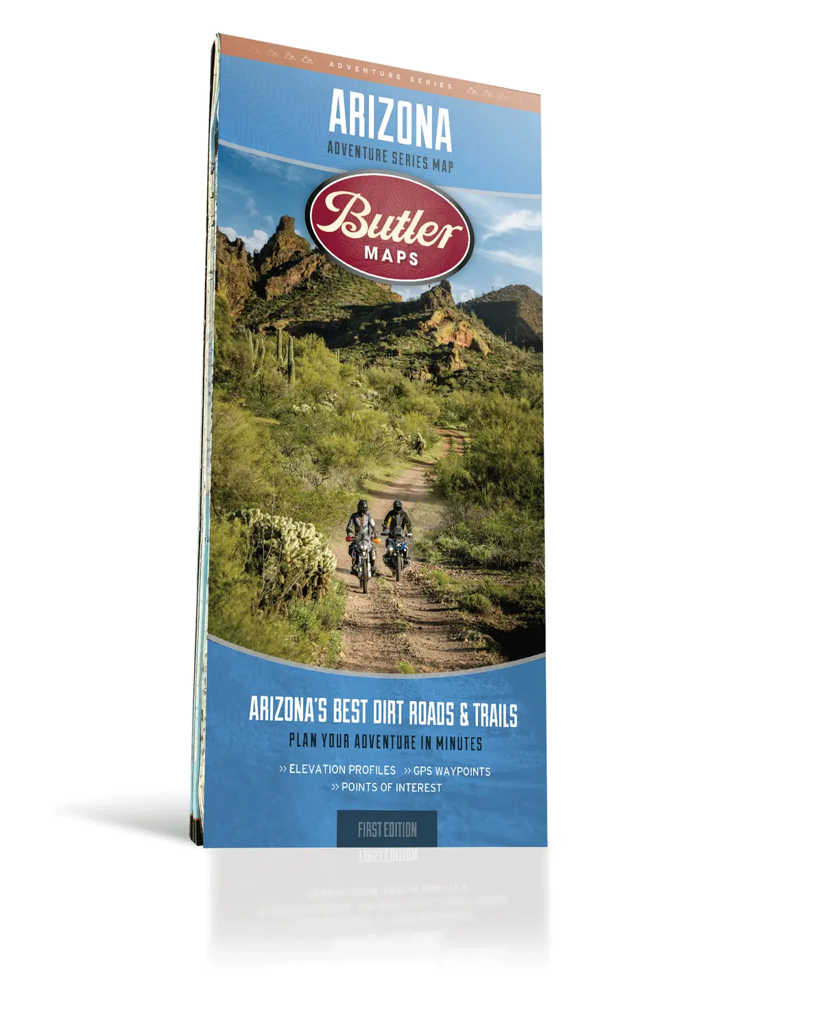 Best Dirt Roads In Arizona - Arizona Adventure Series Map 1