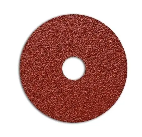 4 1/2" X 7/8" 24 Grit Aluminum Oxide Resin Fiber Sanding And Grinding Disc 1