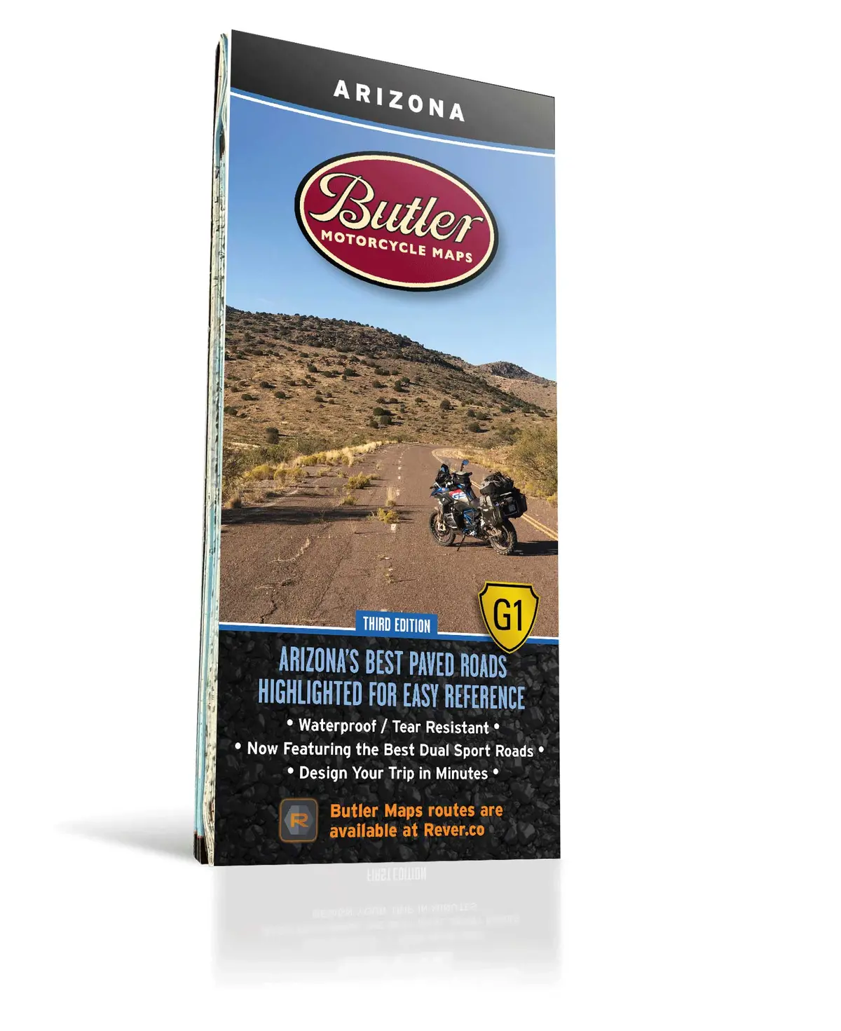Best Paved Roads In Arizona - Arizona G1 Series Map 1