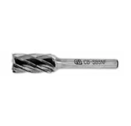 Sb - Aluminum Cut Cylindrical With End Cut Carbide Burrs For Cast Iron 1