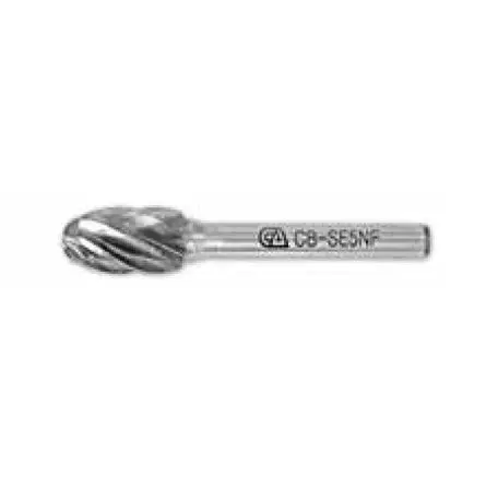 Se Oval/ Egg Shape Aluminum Cut Solid Carbide Burr For Metal & Wood Work 1