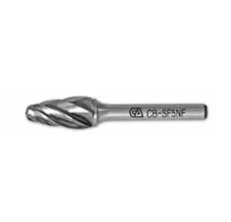 Sf - Premium Aluminum Cut Arch Ball Nose Shape Carbide Rotary Burr 1