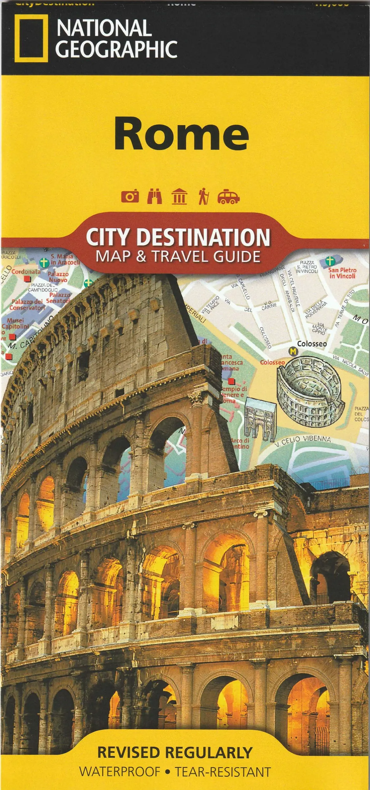 Rome City Destination Map & Travel Guide 1
