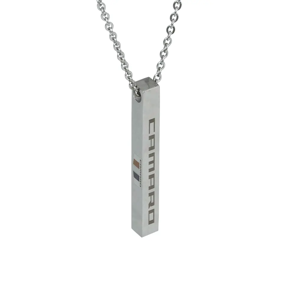 Camaro Bar Neckalce : Silver 1