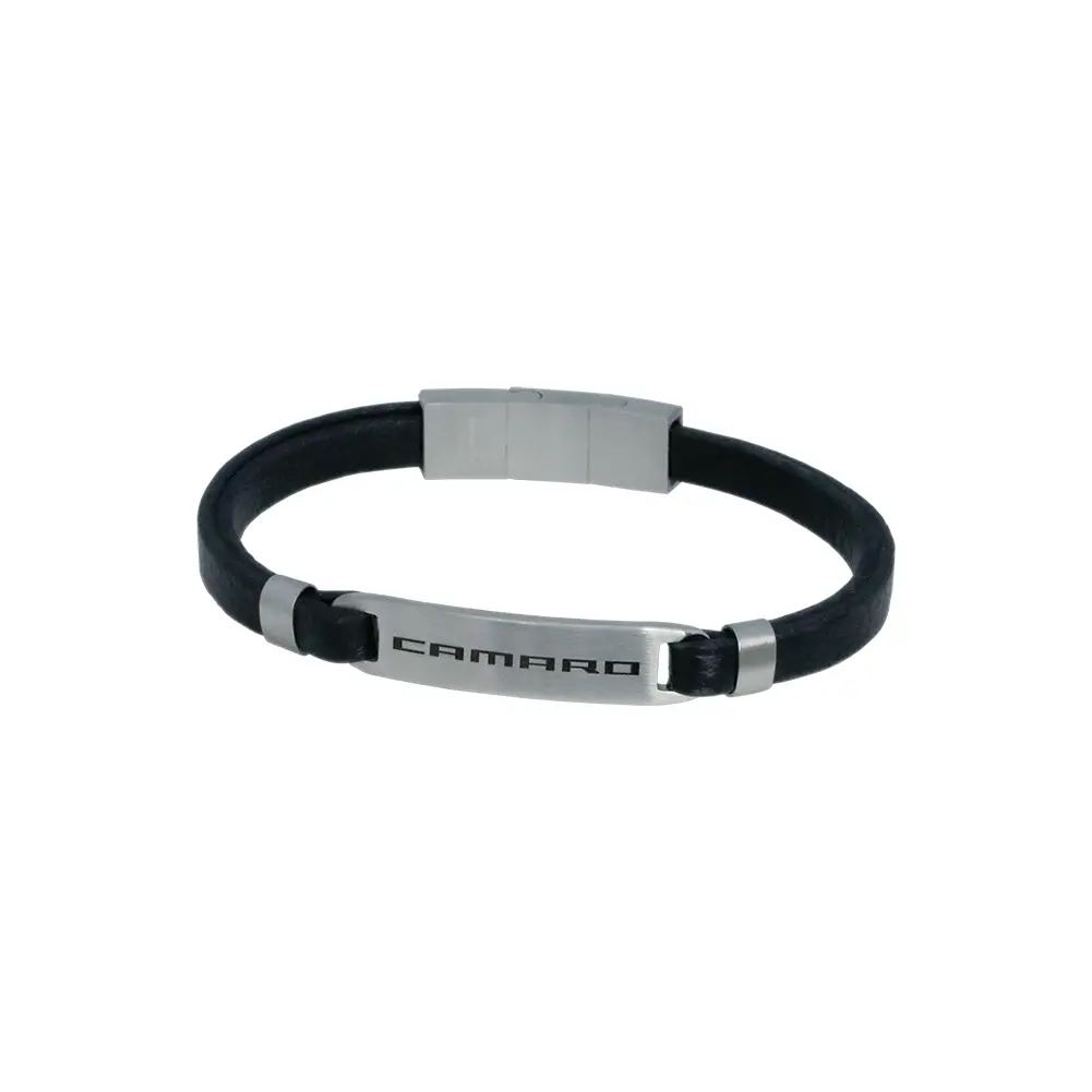 Camaro Leather Bracelet : Black 1