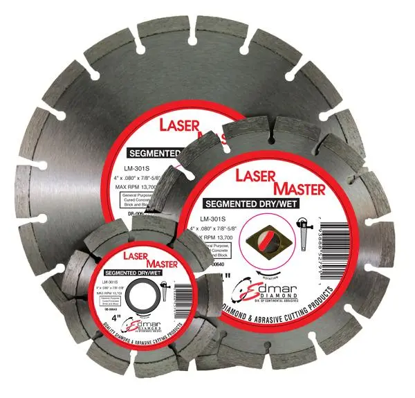 10" X .095" X 7/8"-5/8 Lm-301S Segmented - Heavy Duty 1