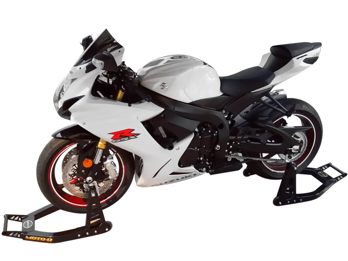 Moto-D Race Stands Front And Rear Aluminum Combo 1