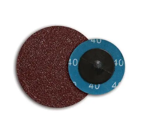 2" 40 Grit Aluminum Oxide Quick Change Sanding Discs For Metal Working 1