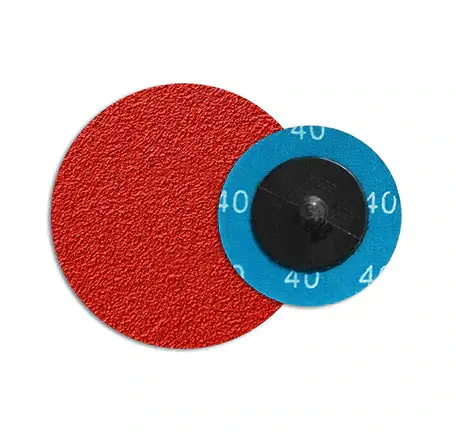 3" Grit Ceramic Abrasive Quick Change Sanding Discs For Metal Working (24 - 120 Grit) 1