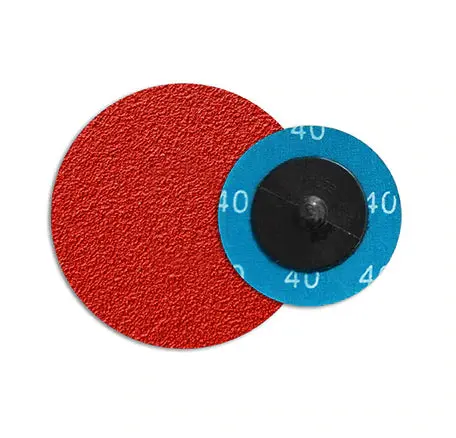 2" Grit Ceramic Grain Quick Change Sanding Discs For Rapid Stock Removal (24 - 120 Grit) 1