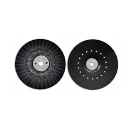 4-1/2" X 5/8 -11 Turbo Style Angle Grinder Ribbed Backing Pad For Resin Fiber Sanding Discs 1