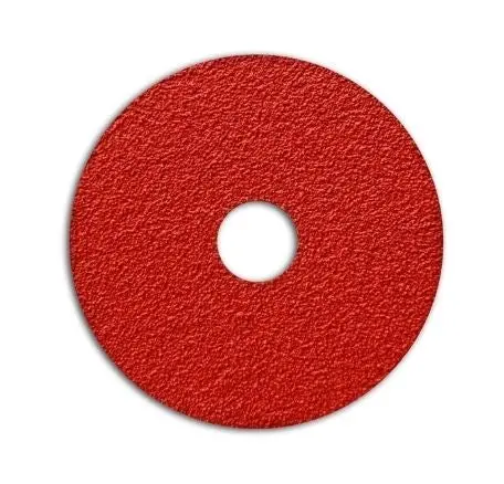 4 1/2" X 7/8" 24 Grit Ceramic Grain Resin Fiber Sanding Discs For Grinding Material 1