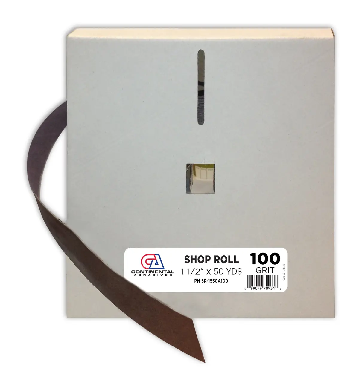 100 Grit J-Weight Aluminum Oxide Sanding Paper Shop Rolls For Wood Work 1