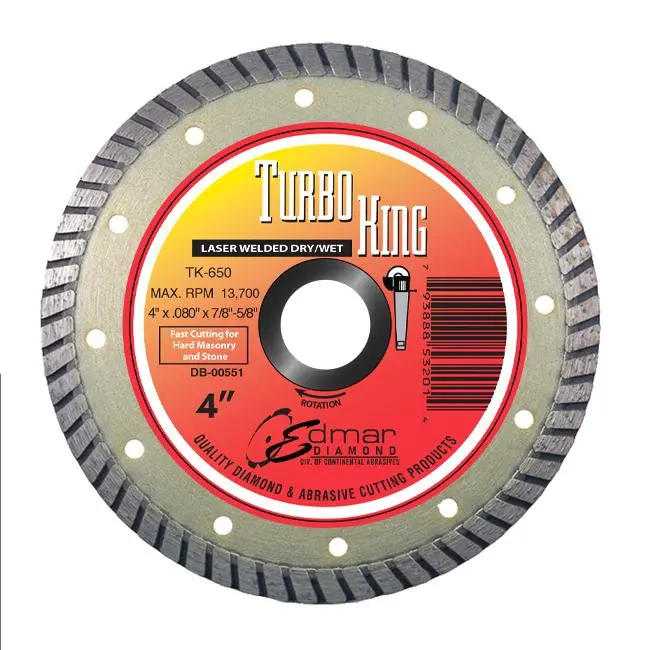 6" X .100" X Dia-7/8"-5/8 Tk-650 Turbo - Pro 1
