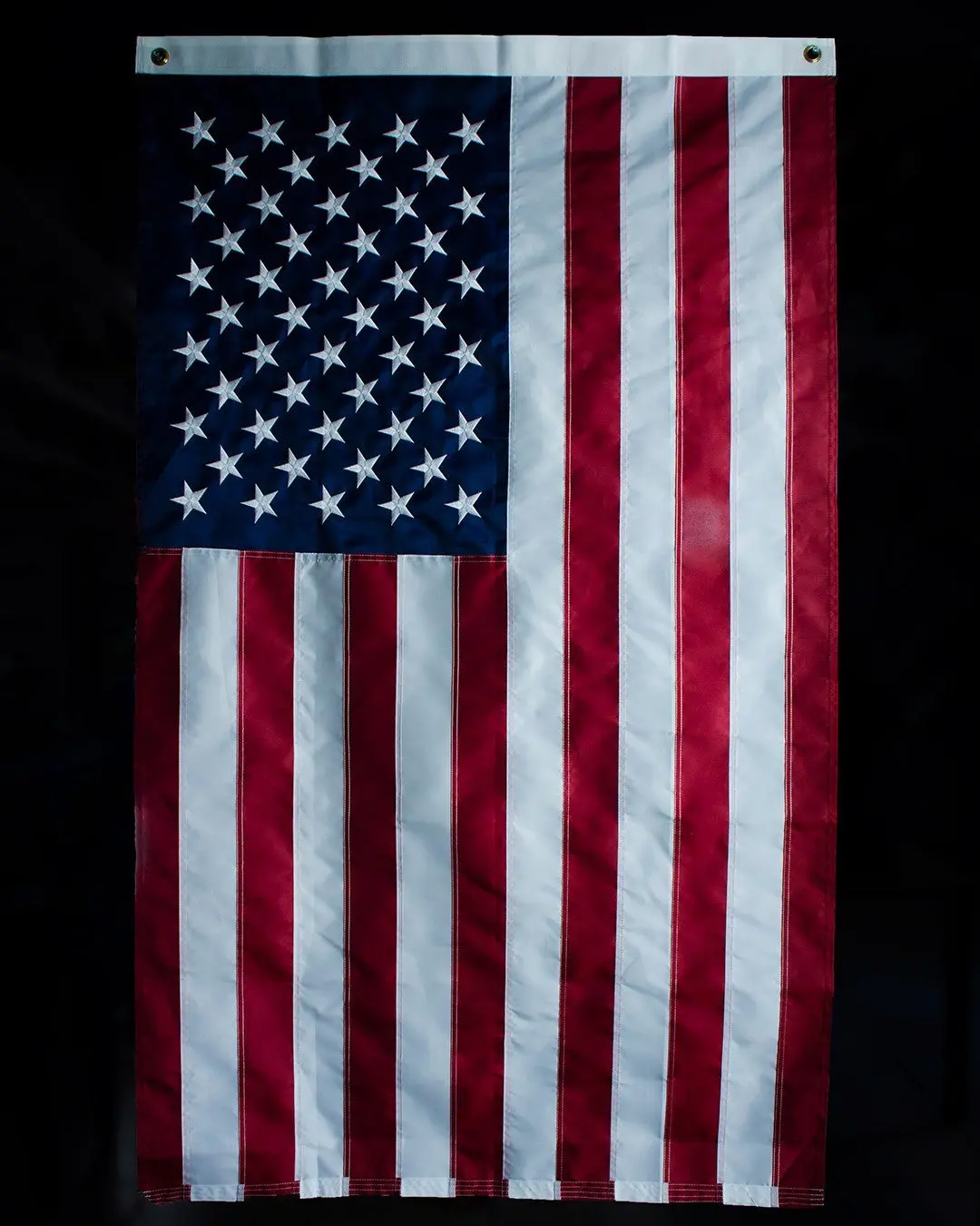 United States Of America Embroidered Flag Single Side 5'×3' Rough Tex 210D Nylon 1