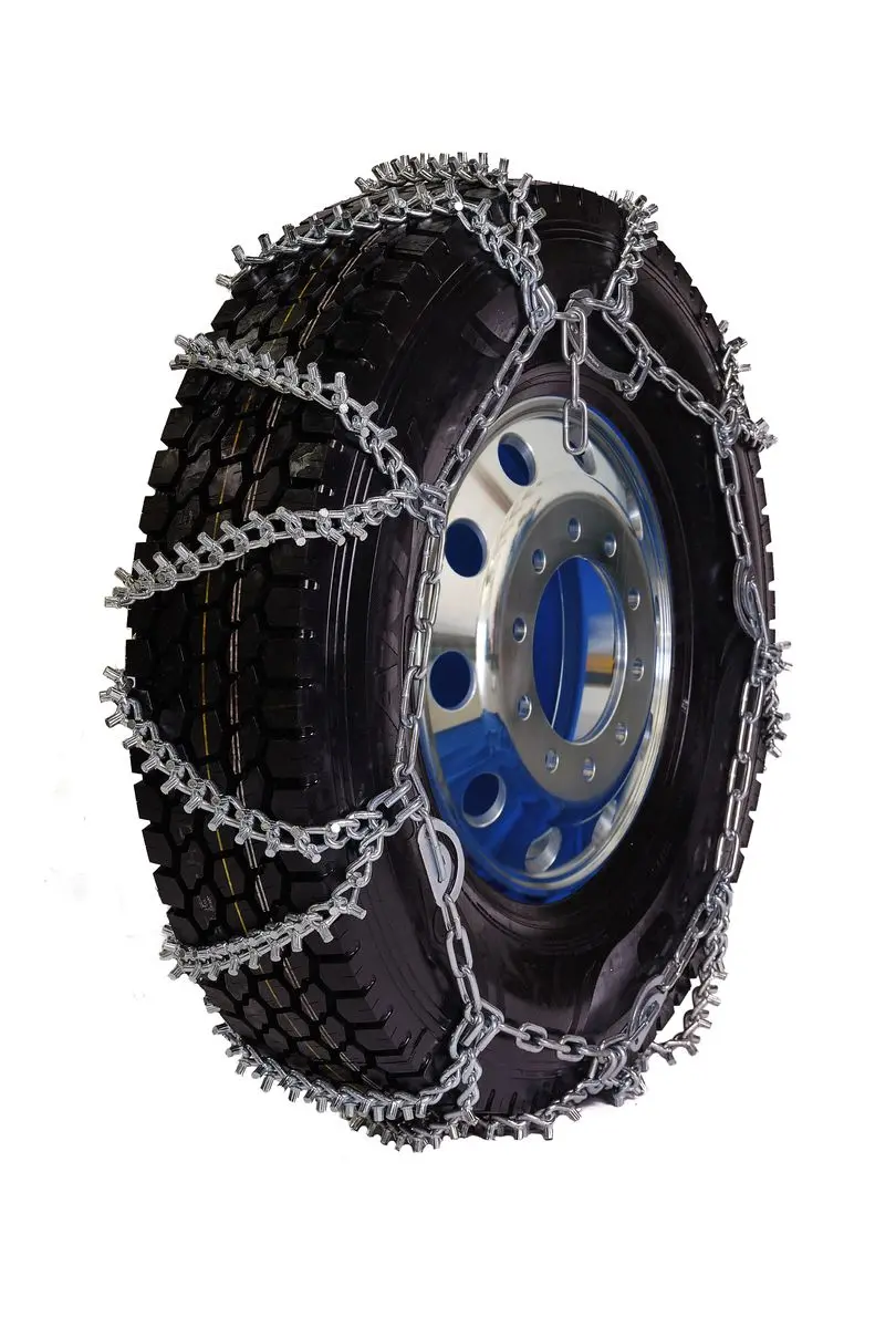 275/80-24.5 Pewag Usa Made 8Mm Zig Zag Studded Single Truck Tire Chain 1