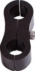 Af156-09Blk Billet Aluminum Dual Hose Separators – Compact, Anodized Mounting Solution 1