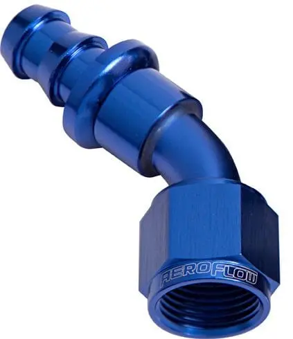 400 Series 45-Degree Push-Lock Hose Fitting For -10An Applications 1