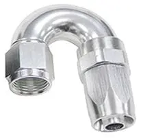 150 Series Tapered Full-Flow Swivel Hose End – 180° Rotation, -8An, Af159-08S 1