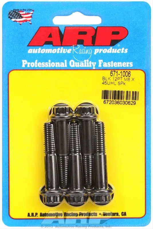 Arp 671-1006 Chromoly Grade 8 Bolts 1