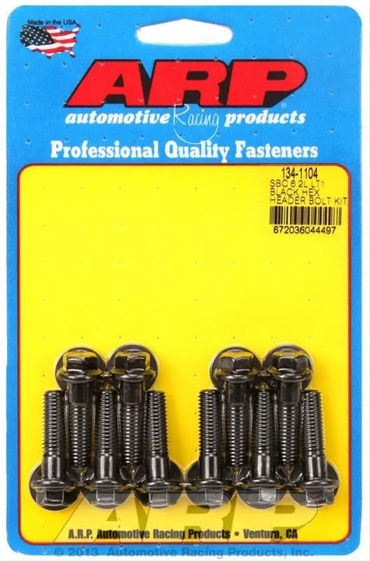 Arp Chromoly Header Bolt Kit – 134-1104 For High-Torque Exhaust Applications 1