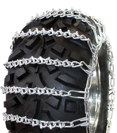 22X10-8 2-Link V-Bar Reinforced Atv Tire Chains 1