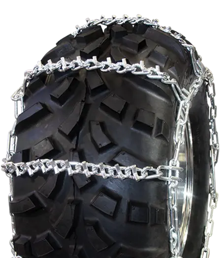22X10x10 4-Link V-Bar Reinforced Atv Tire Chains 1