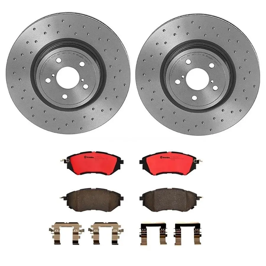 Brembo Ktx0150 Brake Pad And Rotor Kit – Direct-Fit Disc System 1