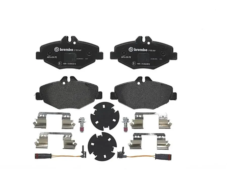 Brembo P50049 Low-Metallic Brake Pads – Street & Track Compound 1